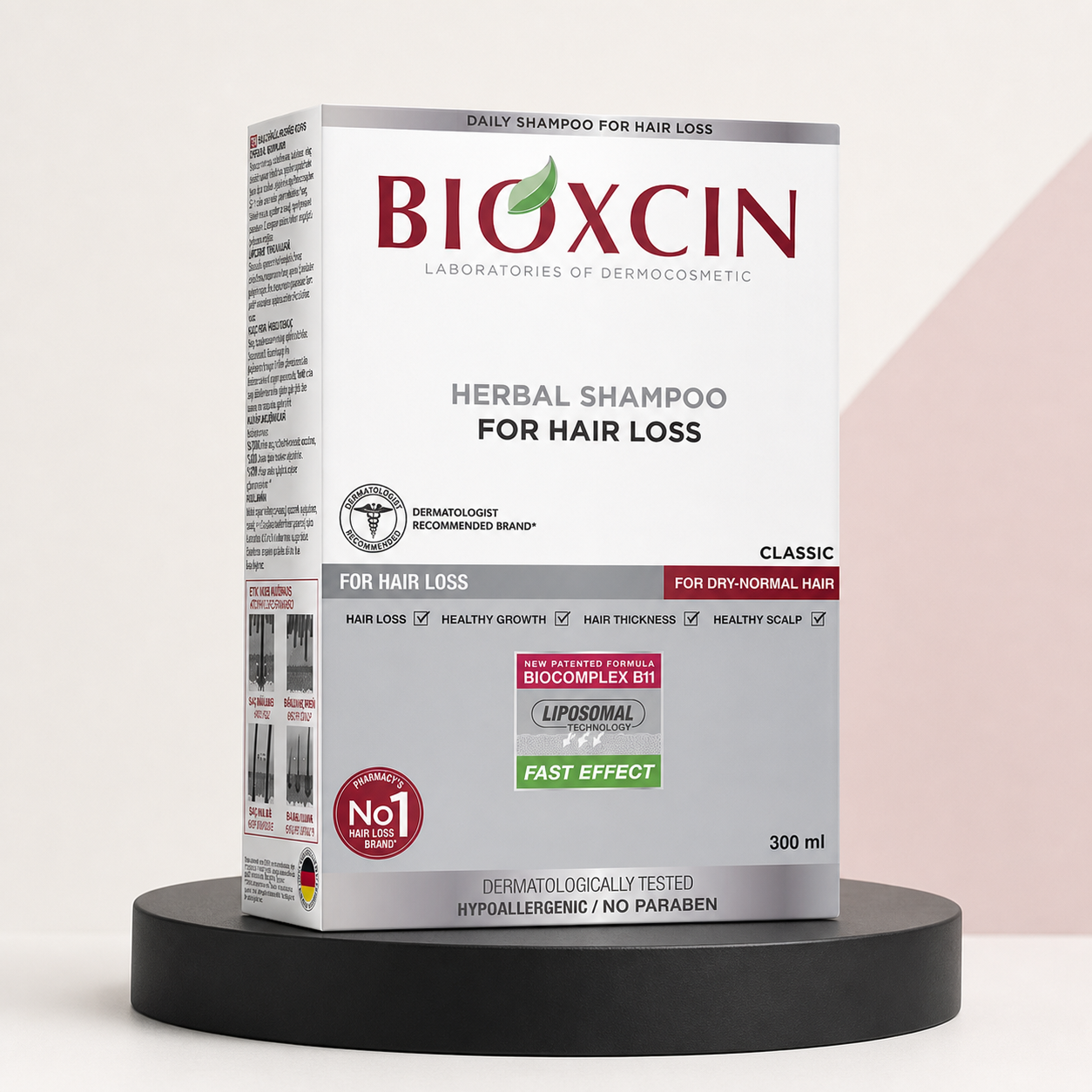 Bioxcin Classic Herbal Shampoo 300 ml