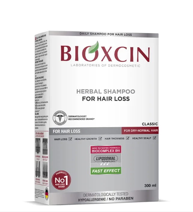 Bioxcin Classic Herbal Shampoo 300 ml product view