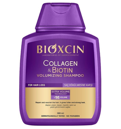 Bioxcin Collagen & Biotin Volumizing Shampoo 300 ml product view