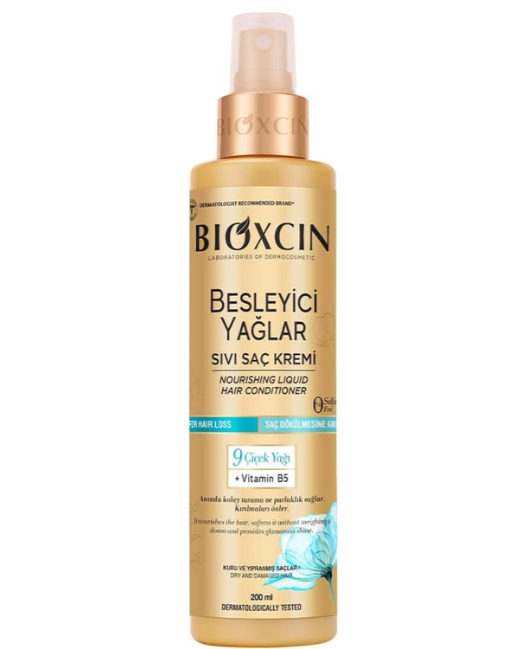 Bioxcin Nourishing Oils Liquid Hair Conditioner 200 ml product view