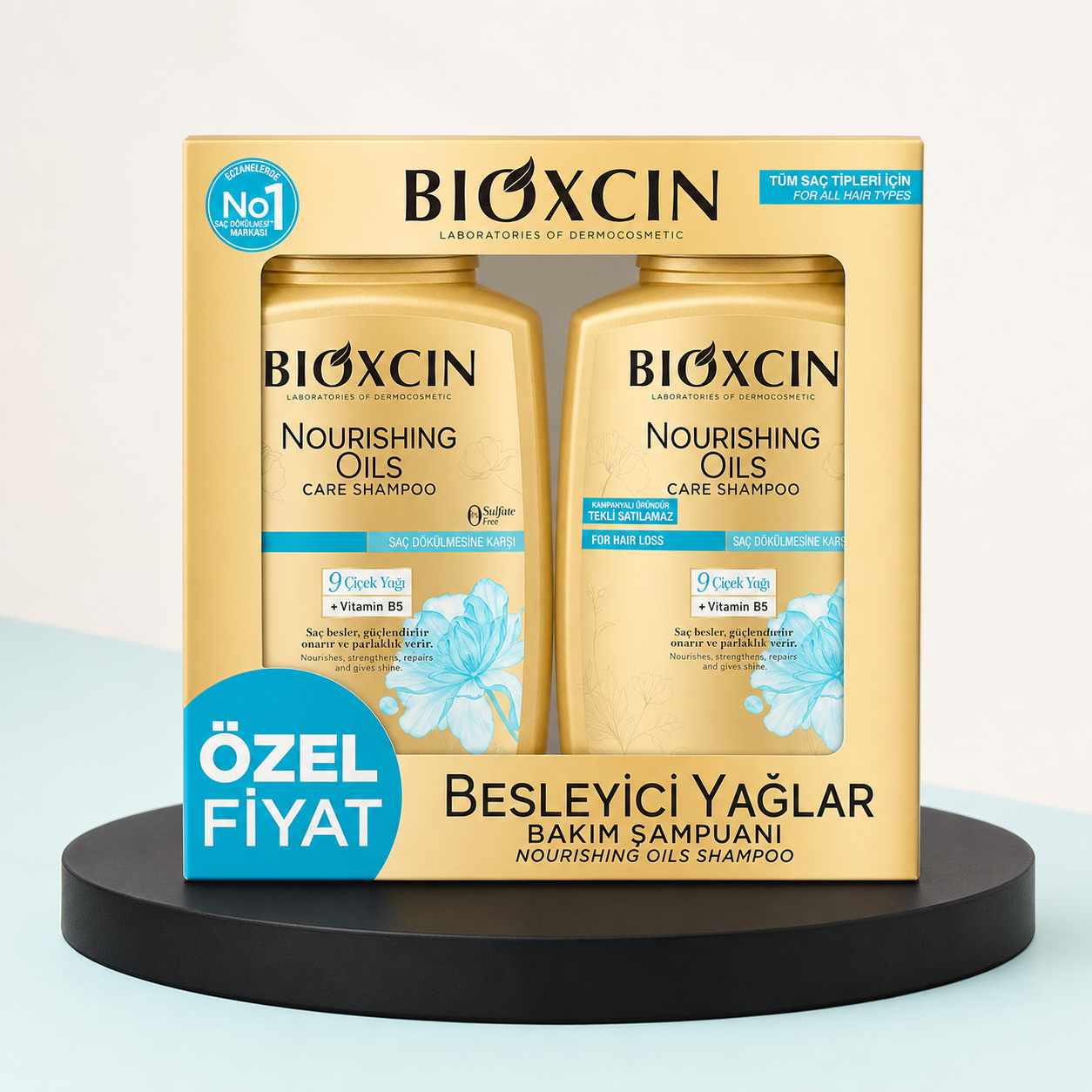 Bioxcin Nourishing Oils Shampoo Duo