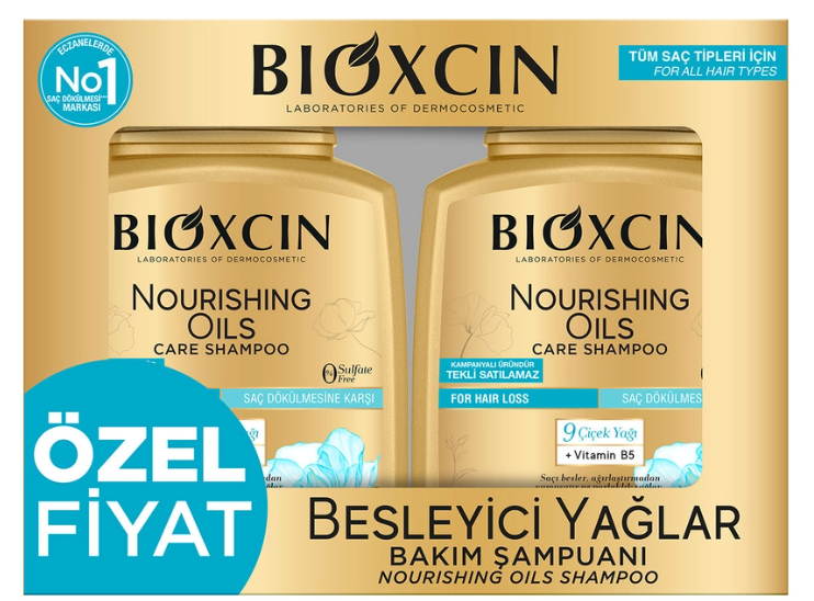 Bioxcin Nourishing Oils Shampoo Duo product view