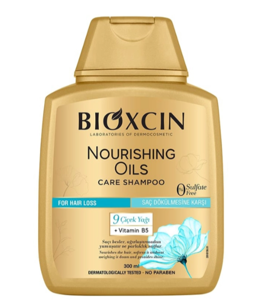 Bioxcin Nourishing Oils Care Shampoo - 300 ml product view