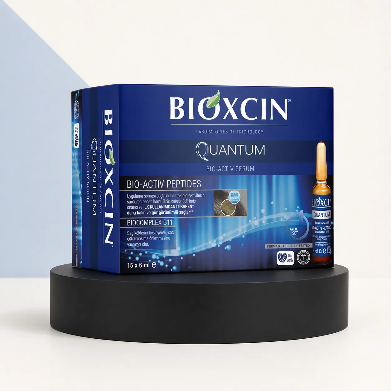 Bioxcin Quantum Bio-Active Serum for Hair - 15 x 6 ml