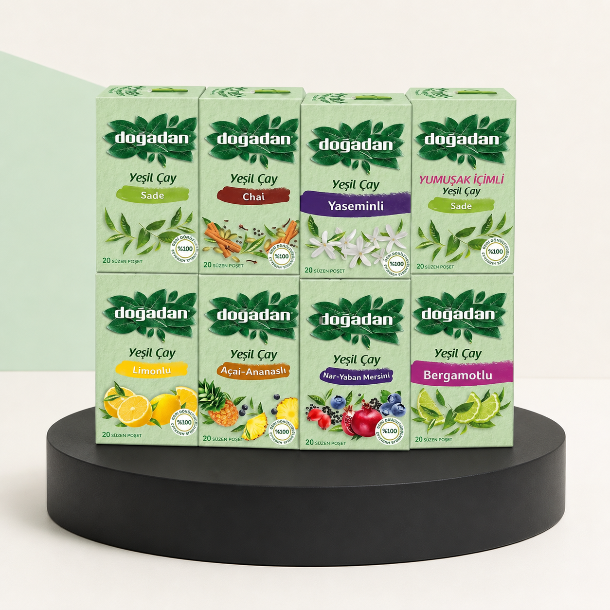 Doğadan Assorted Green Tea Selection