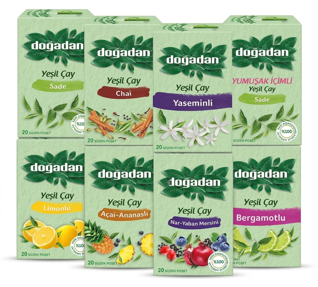 Doğadan Assorted Green Tea Selection product view