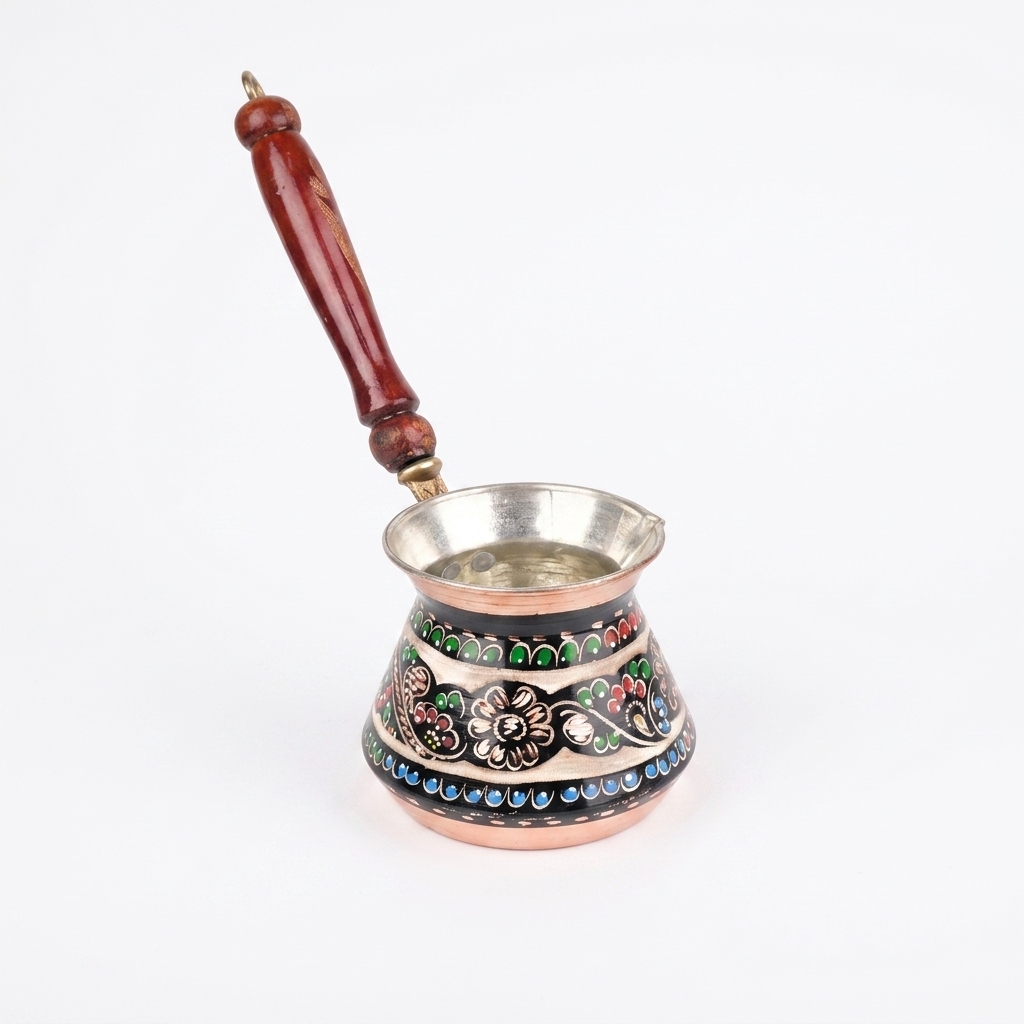 Hand-Painted Turkish Coffee Pot product view