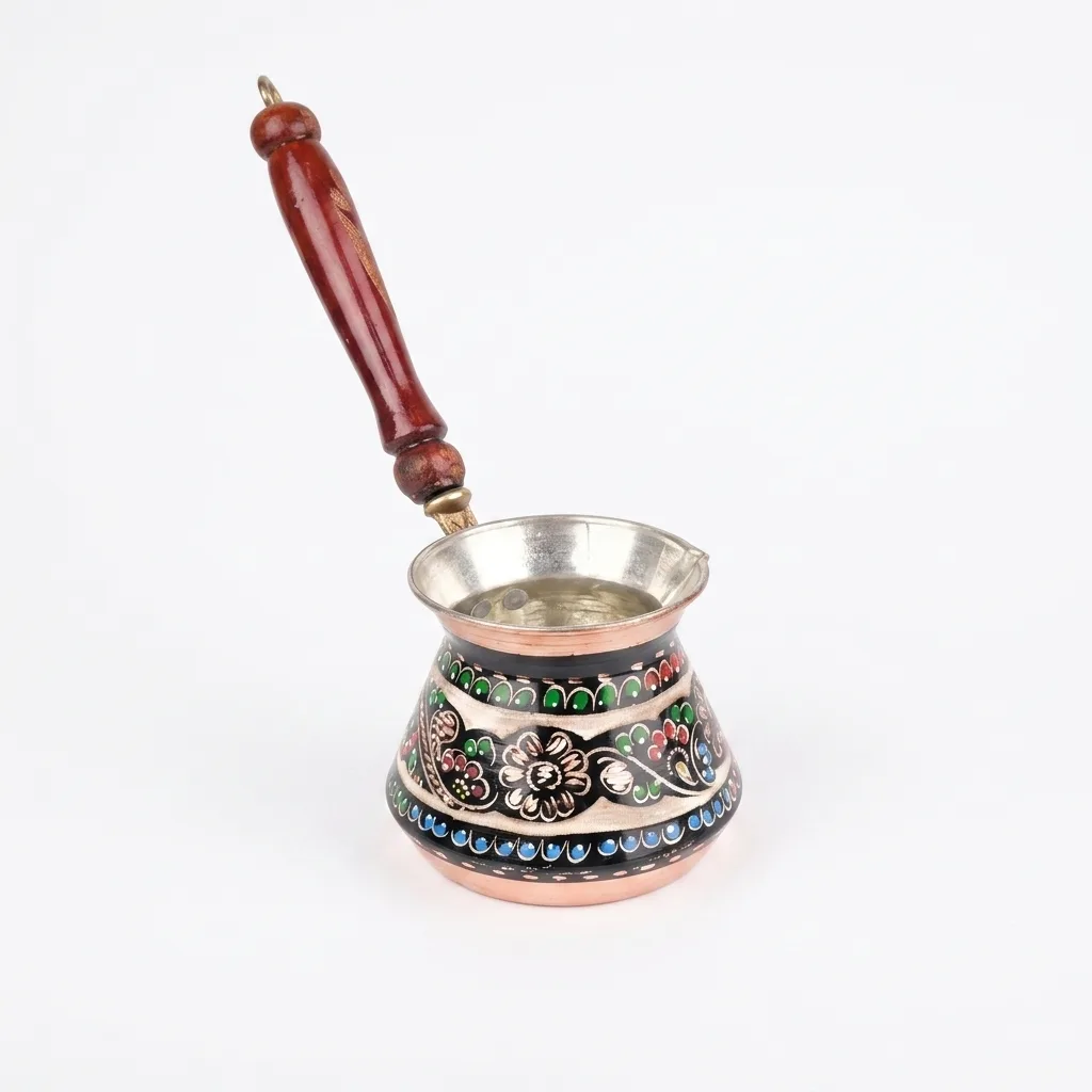 Hand-Painted Turkish Coffee Pot product view