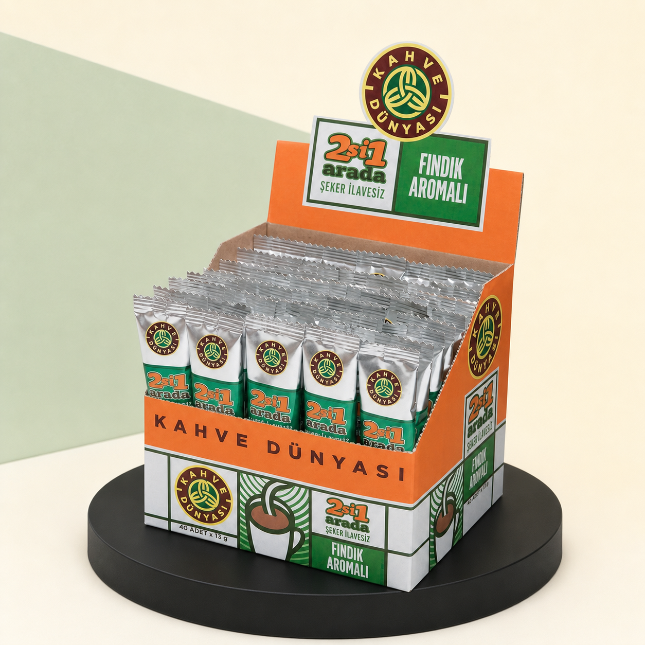 Kahve Dünyası Hazelnut 2-in-1 Coffee Display