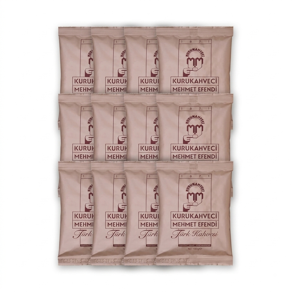 Kurukahveci Mehmet Efendi Turkish Coffee Sachets product view