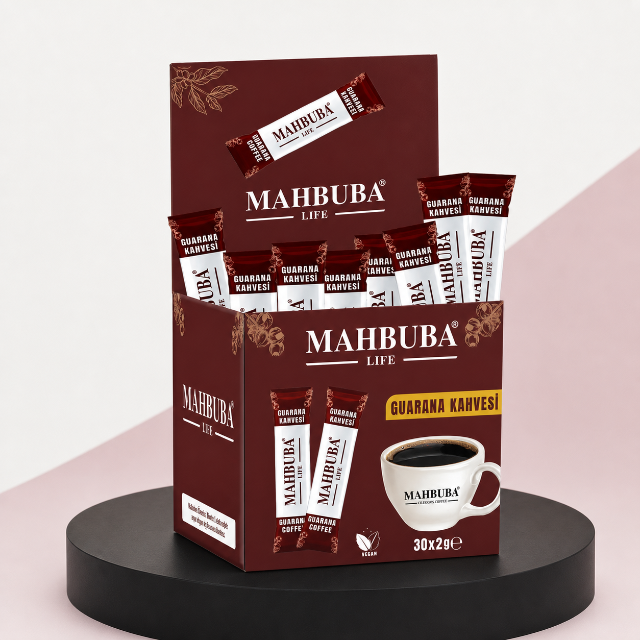 Mahbuba Life Guarana Coffee 30 x 2 g