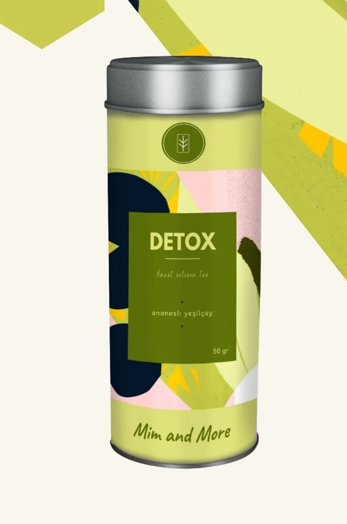 Mim and More Pineapple Green Tea 50 g product view