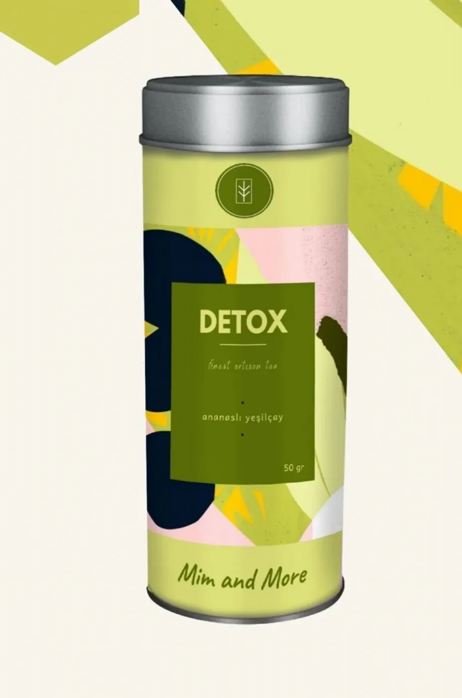Mim and More Pineapple Green Tea 50 g product view