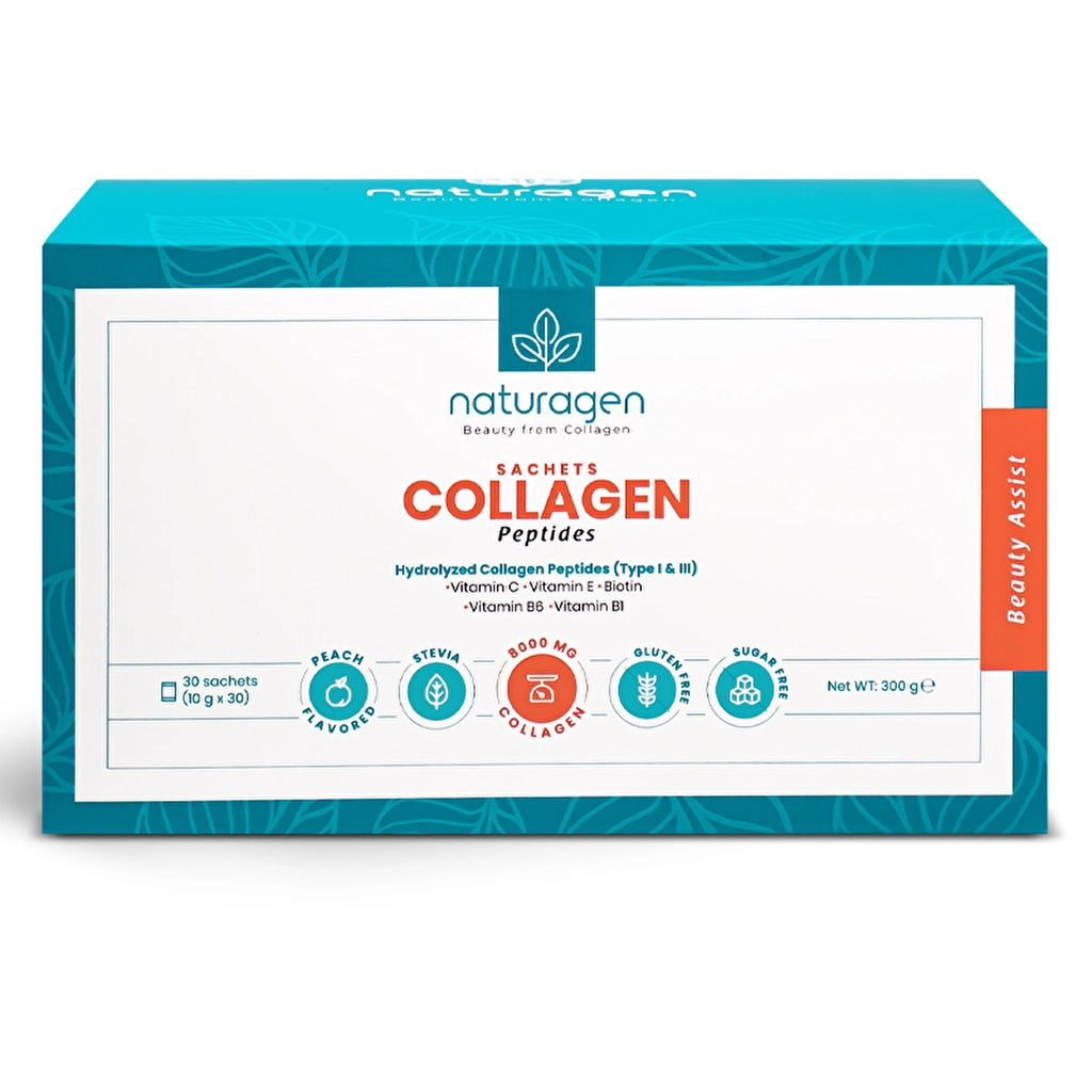 Naturagen Collagen Peptides 30 Sachets product view