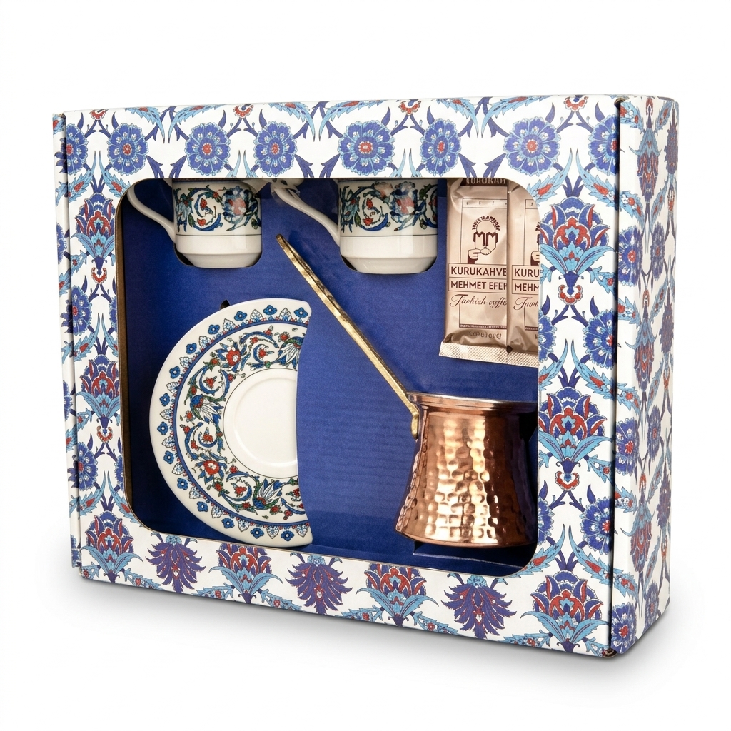 Turkish Coffee Cup & Pot Gift Set product view