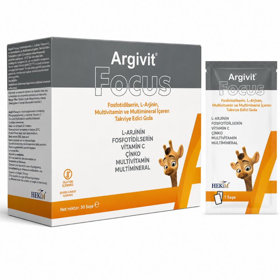 Argivit Focus Liquid Sachets product view