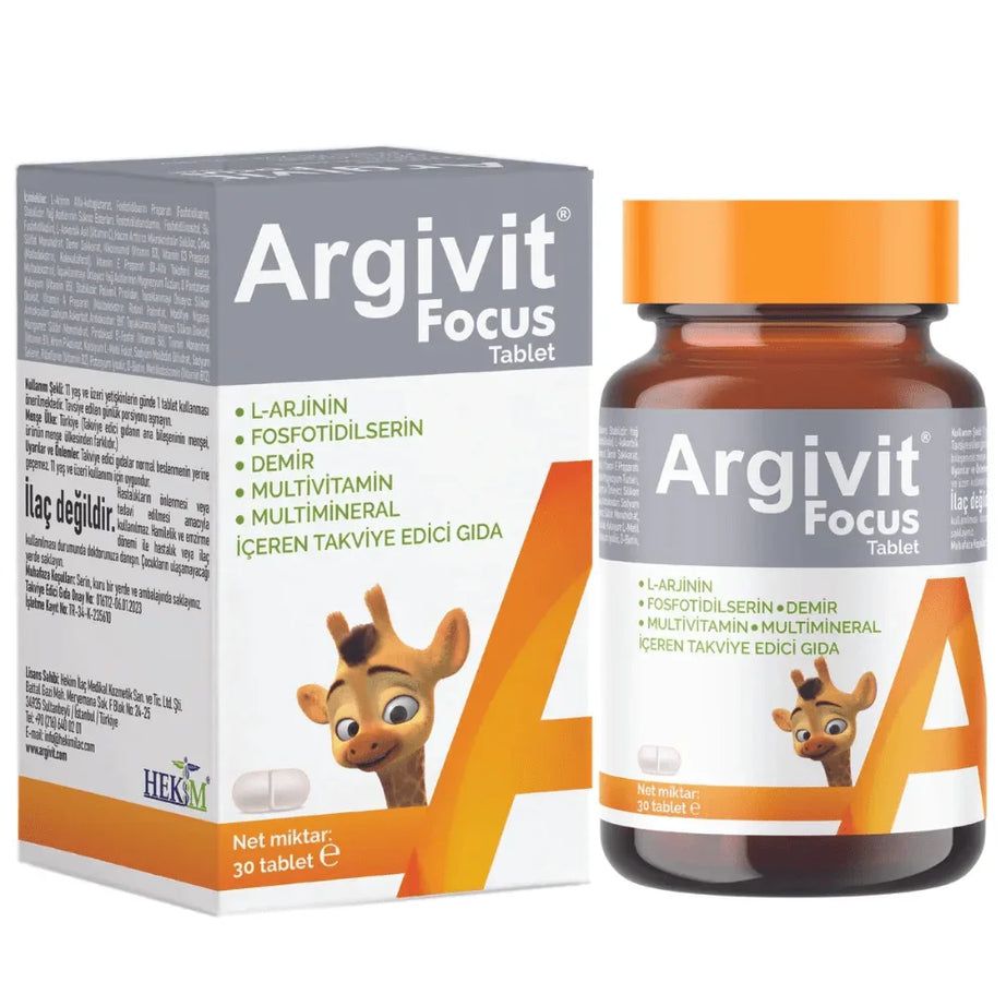 Argivit Focus Tablets product view