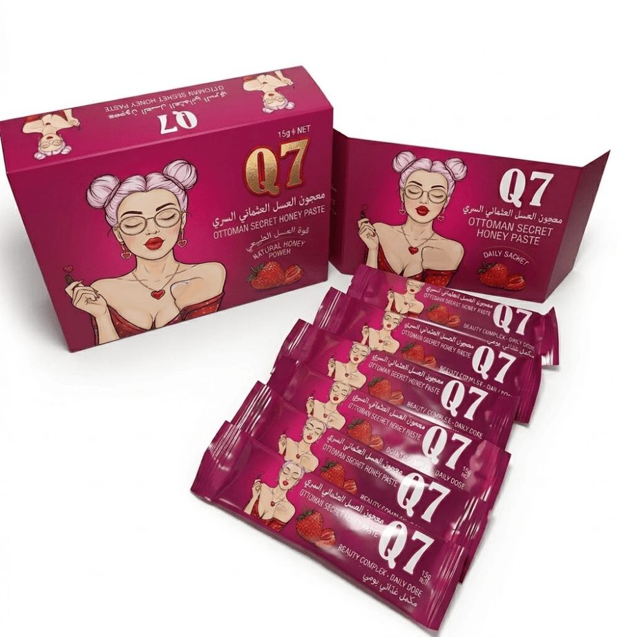 Q7 Ottoman Secret Honey Paste Sachets product view