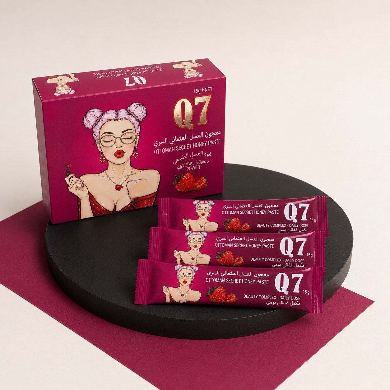 Q7 Ottoman Secret Honey Paste Sachets
